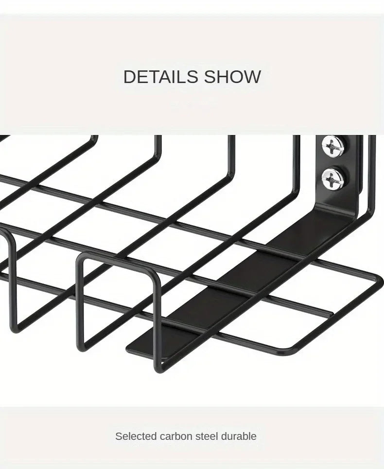 Under Table Storage Rack